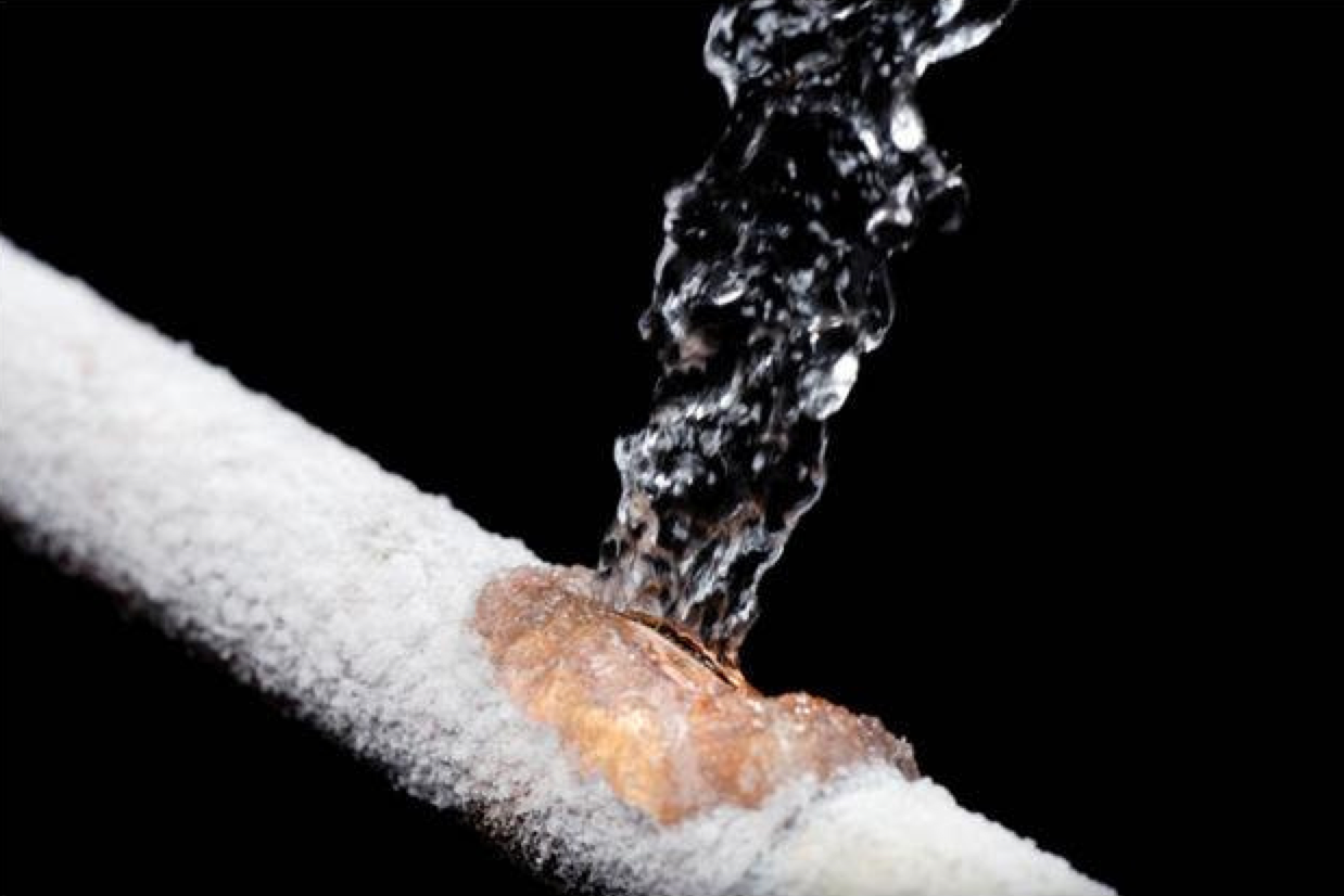 frozen property pipes